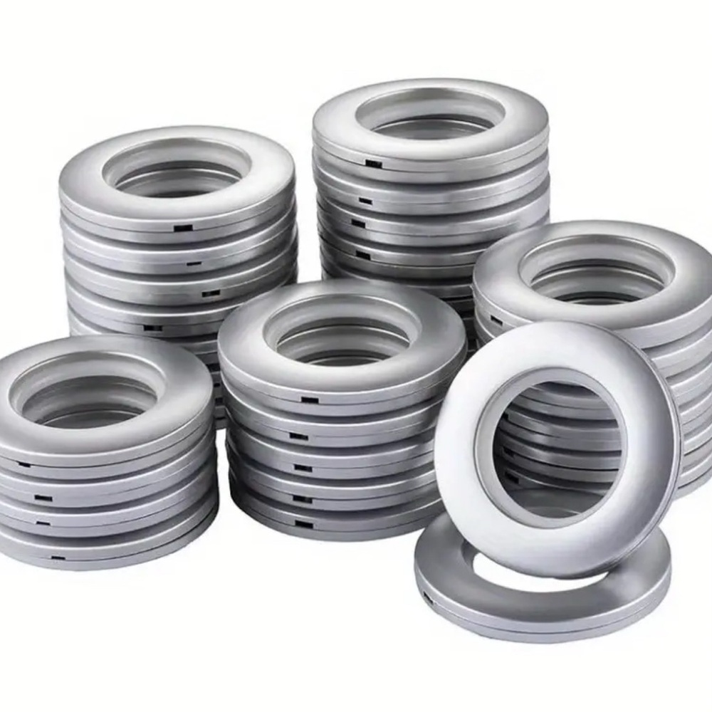 Vintage Style Curtain Grommets - Matte Silvery